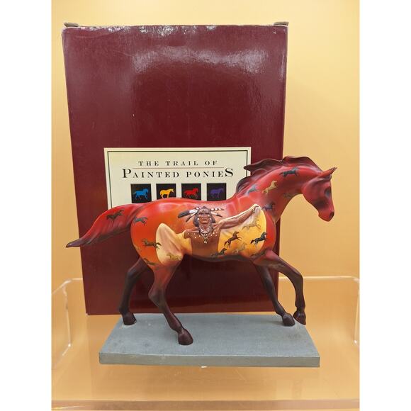 The Trail Of Painted Ponies THE MAGICIAN Figurine. Artist: Anderson Kee. 2006. - Picture 1 of 11